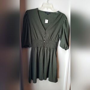 Green summer dress